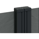 vidaXL Uvlačiva bočna tenda 160 x 600 cm antracit | shoptok.hr