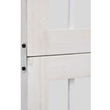 vidaXL Paravan 3-delni bel trden les pavlovnije | Shoptok.si