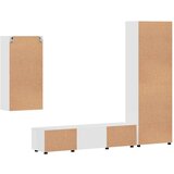  Set TV komoda FLORIN 3 kom. Visoki sjaj bijela | shoptok.hr