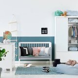 Troll nursery® zaščitna ograjica za otroško posteljico lukas™ junior white | shoptok.hr