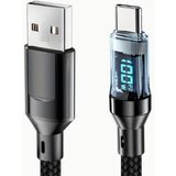  Hitro Polnilni Kabel Tipa C 100W - z Digitalnim Zaslonom, dolžina 1m | Shoptok.si