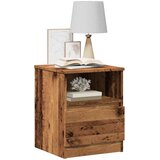vidaXL Nočna omarica 2 kosa starinski les 40x40x50 cm inženirski les Cene