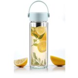 Vialli Design Mentolno zelena steklena steklenica za vodo 350 ml Fuori – | Shoptok.si
