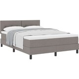  Postelja boxspring z vzmetnico Taupe 140 x 200 cm blago, (5000128662) | Shoptok.si