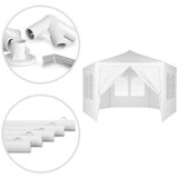 Multi Garden vrtni paviljon / šator 2 × 2 × 2 m s prozorima – bijeli | shoptok.hr