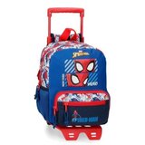 Spiderman Ranac 28 cm sa točkićima - Plava ( 24.521.T1 ) | ePonuda.com