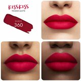 Guerlain KissKiss Tender Matte dugotrajni ruž za usne s mat efektom nijansa 360 Miss Pink 3.5 g | shoptok.hr