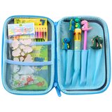  School Pencil Case with Dinosaur Blue Accessories | shoptok.hr