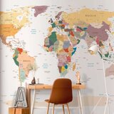  Foto tapeta - World Map 200x140 Premium | shoptok.hr
