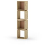 Marckeric Ciglasta/u prirodnoj boji biblioteka u dekoru hrasta 32x133 cm Lofty – | shoptok.hr