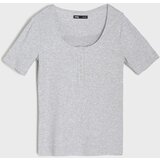 Sinsay Rebrasta majica s gumbima | shoptok.hr