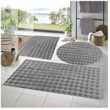 Mila Home Sive kopalniške preproge v kompletu 3 ks 60x100 cm Powder – Cene