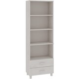 vidaXL Visoka omara HAMAR bela 60x35x180 cm trdna borovina, (20656388) | Shoptok.si