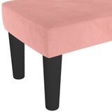  Klupa ružičasti 100x30x30 cm baršunasti | Eponuda.com