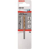 Bosch burgija za metal HSS-TiN, DIN 338 3,5 x 39 x 70 mm pakovanje od 1 komada - 2608596686 | ePonuda.com