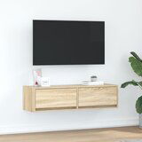 vidaXL TV kabinet Sonoma hrast Konstruirano drvo 100 x 31 x 25,5 cm | shoptok.hr