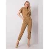 RUE PARIS Set-346-KMPL-5001.57-dark beige | Shoptok.si