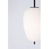 Nova Luce Bijela/crna staklena viseća svjetiljka ø 27 cm Lato – | shoptok.hr