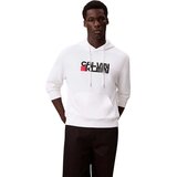 Calvin Klein pamučna bela muška dukserica CKLV04RD258G-YAF Cene