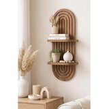Hanah home Artmtkwll2D - Drvena Polica za Zid od Hrasta Cene