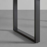 Bessagi Home jedilna miza len, hrast, 180x90 | Shoptok.si