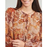 Desigual Kratke obleke BOHOSHORT Oranžna | Shoptok.si