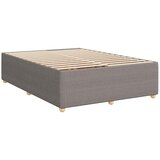  Krevet s oprugama i madracem smeđesivi 160x200 cm tkanina | shoptok.hr