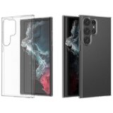 Chameleon Gumiran ovitek (TPU) za Samsung Galaxy S23 Ultra, prozoren svetleč | Shoptok.si