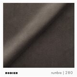Rodier Smeđe-siva baršunasti sklopiva/s prostorom za odlaganje kutna garnitura (s desnim kutom/u obliku slova L) Rene – | shoptok.hr