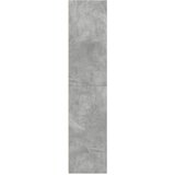  Visoka komoda siva boja betona 40x41x185 cm konstruirano drvo | Eponuda.ba