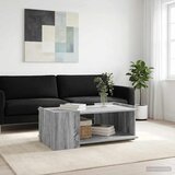  Kava Stol Siva sonoma 90 x 50 x 33 cm Konstruirano drvo | shoptok.hr