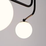 Sollux SL.1663 - Luster na šipci ASTRAL 5xG9/8W/230V crna | Eponuda.com