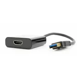 Gembird Adapter USB na HDMI, črn, (20440566)