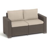 Keter Vrtna garnitura California sofa, rjava Cene