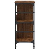  Komoda smeđa boja hrasta 102x32x73 5 cm od konstruiranog drva | shoptok.hr