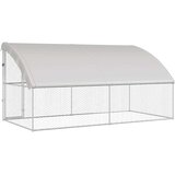  za pse 2 pcs Srebrno 4 x 2 x 2 m Pocinčani čelik | Eponuda.ba