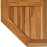 Stolna ploča 70 x 70 x 2,5 cm osmerokutna od masivne tikovine | shoptok.hr