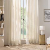 Douceur d intérieur Kremno bela zavesa 140x280 cm Sanya – | Shoptok.si