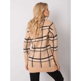 Fashion Hunters Dark beige sweater from Joella RUE PARIS | shoptok.hr
