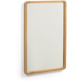 Kave Home Stensko ogledalo z lesenim okvirjem 45x70 cm Shamel – u