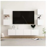  6-dijelni set TV ormarića bijeli od iverice | shoptok.hr