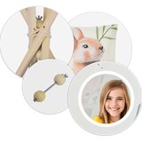 Nukido Teepee šator za djecu bež životinje | shoptok.hr