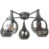  Plafonski luster STAR 5xE27/60W/230V crna/zadimljeno-crna | Eponuda.com