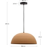 Kave Home Oranžna kovinska viseča svetilka ø 46 cm Nibla – | Shoptok.si