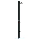  Solarni tuš 60 l sa slavinom za pranje nogu crni E-112 | ePonuda.com
