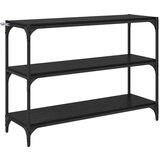 vidaXL Ormarić za knjige Crni hrast 100 x 33 x 71 cm Konstruirano drvo | shoptok.hr