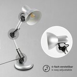 BRILO Stona lampa PIXA 1xE14/25W/230V srebrna | Eponuda.com