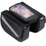 INF Black Fanny Pack – Elegantna torbica za okoli pasu z večnamenskim prostorom za shranjevanje, (21296138) | Shoptok.si