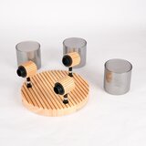  Brilagi - Spot svetlo HYGGE 3xE14/15W/230V drvo/dimljeno | Eponuda.com