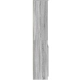 vidaXL Visoka komoda siva sonome 70x35x180 cm od konstruiranog drva | shoptok.hr
